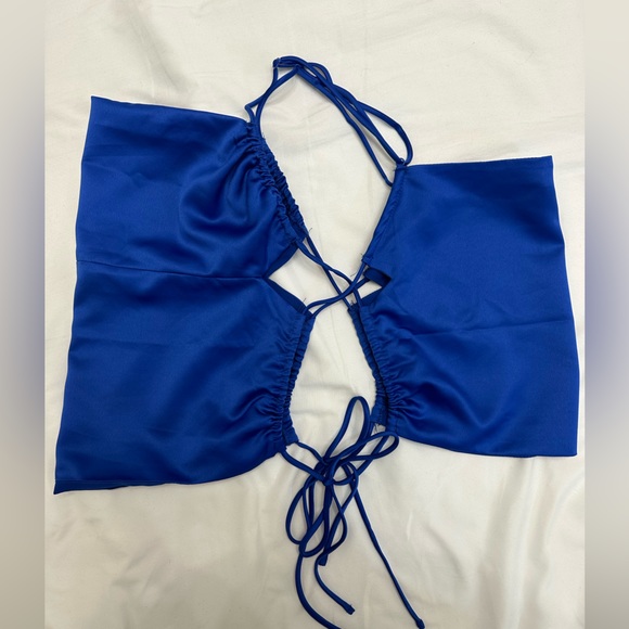 NEW w/ TAGS* Dynamite Square Neckline Cut Out Top - Picture 4 of 5